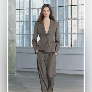 Zara BRAND NEW WITH TAGS Size XS Plaid blazer